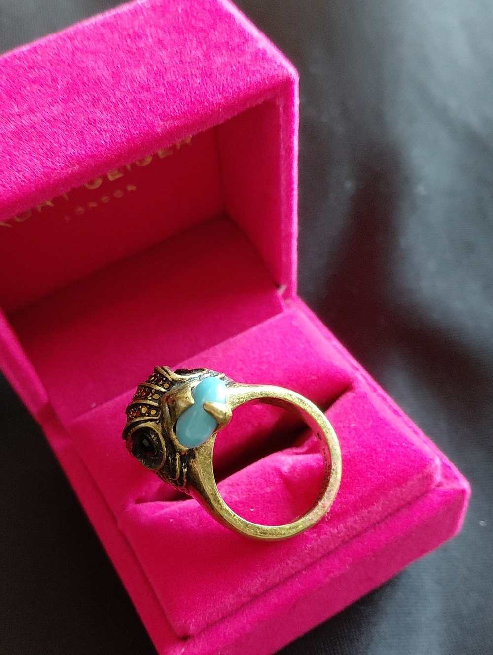 KURT GEIGER LONDON EAGLE RING SIZE 8 - Picture 6 of 8
